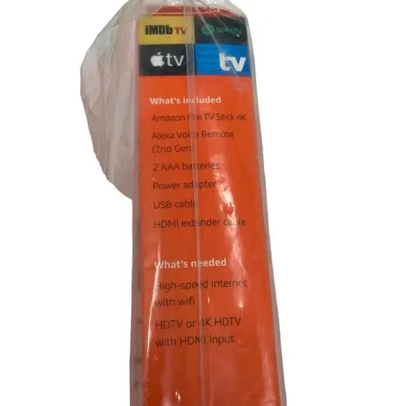 Amazon Fire TV Stick 4K Streaming Media Player 2020 Alexa Voice Remote NEW - Picture 7 of 7